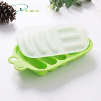 New Product 6 Cavities BPA Free Silicone Homemade Kitchen Baby Food Supplement Sausage Molds Children DIY Hot Dogs Cake Molds